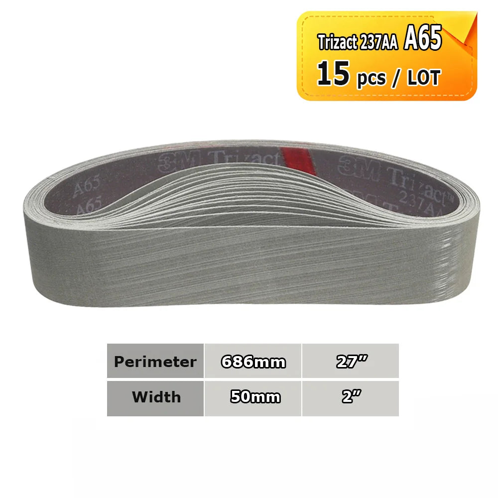 686x50mm Abrasive Polishing Belts 2"x27" Sanding Bands Trizact Non-woven Wool Felt for Precision Fine Mirror Polishing