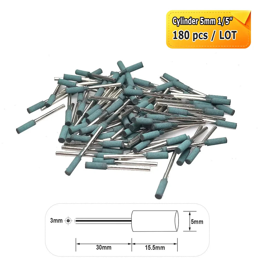 Dia. 4-12mm Rubber Abrasive Grinding Polishing Heads for Metal Deburring Mold Finish