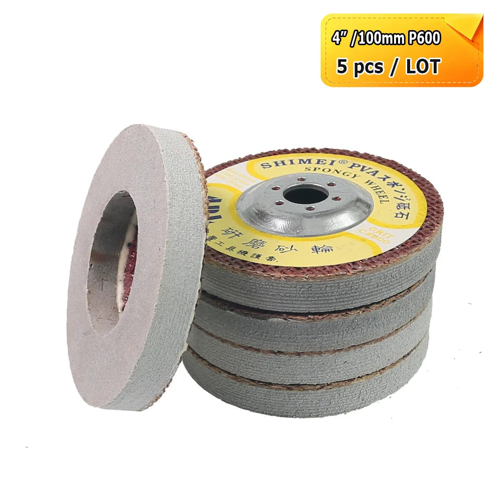 4“/100mm Abrasive Flap Discs Angle Grinder Grinding Wheels for Metal Stone Glass Deburring Polishing