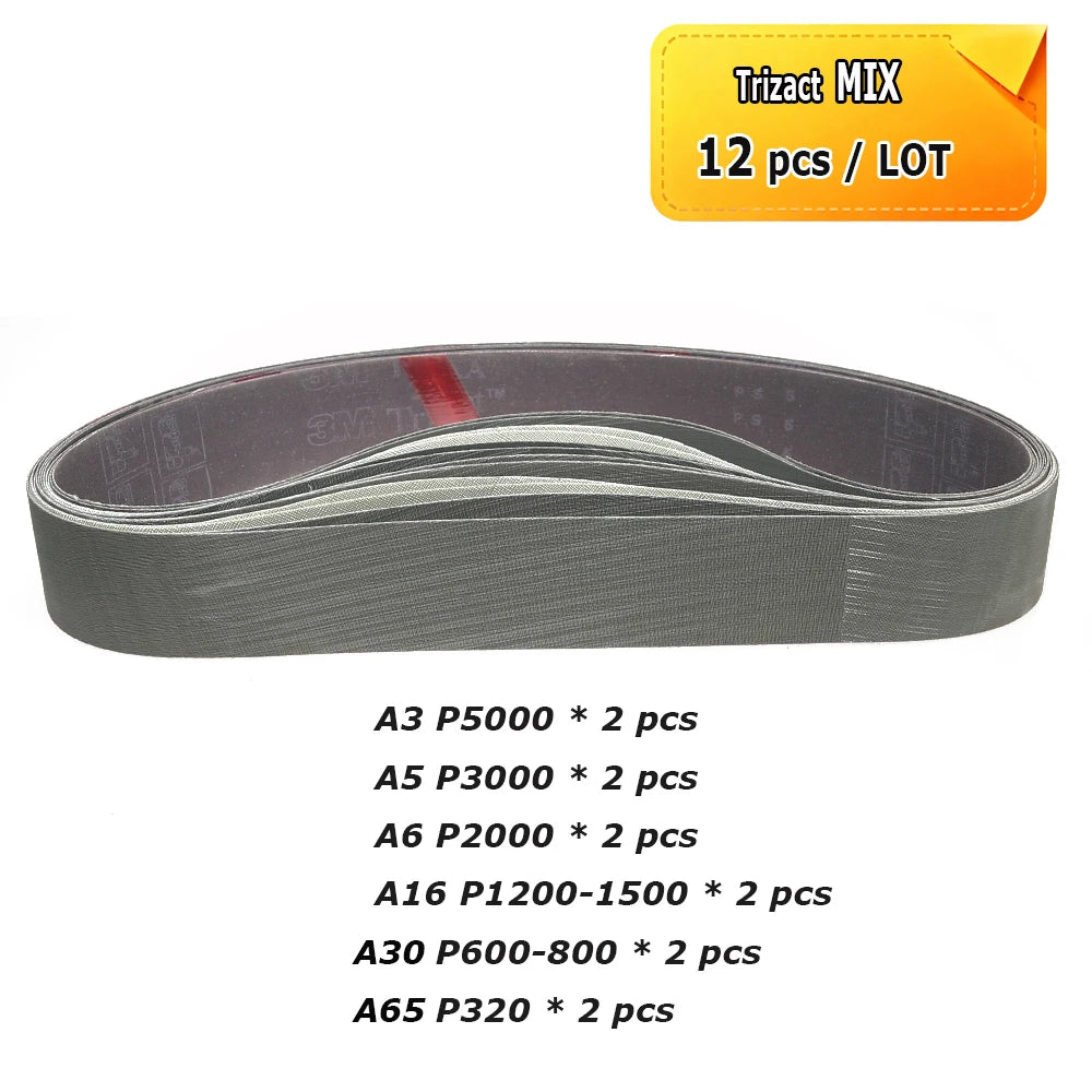 915x50mm Sanding Polishing Belts 2x36“ Abrasive Bands, Non-woven Nylon Fiber, Wool Felt, 305EA A3 A5, 237AA A6 A16 A30 A65