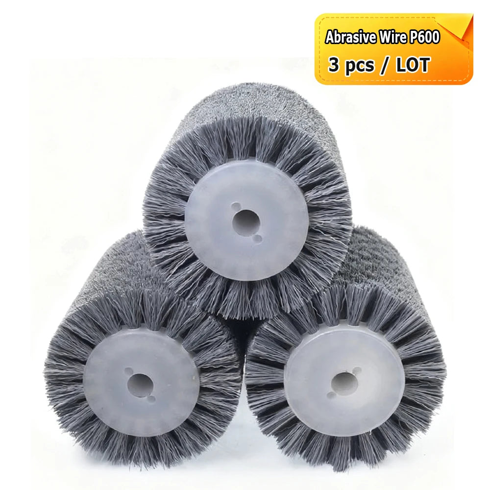 100x120x13mm Polishing Wheel Brushes 9741 Polisher Tools Abrasive Wire, Steel Wire, Sisal, Horsehair for Wood Metal Finish