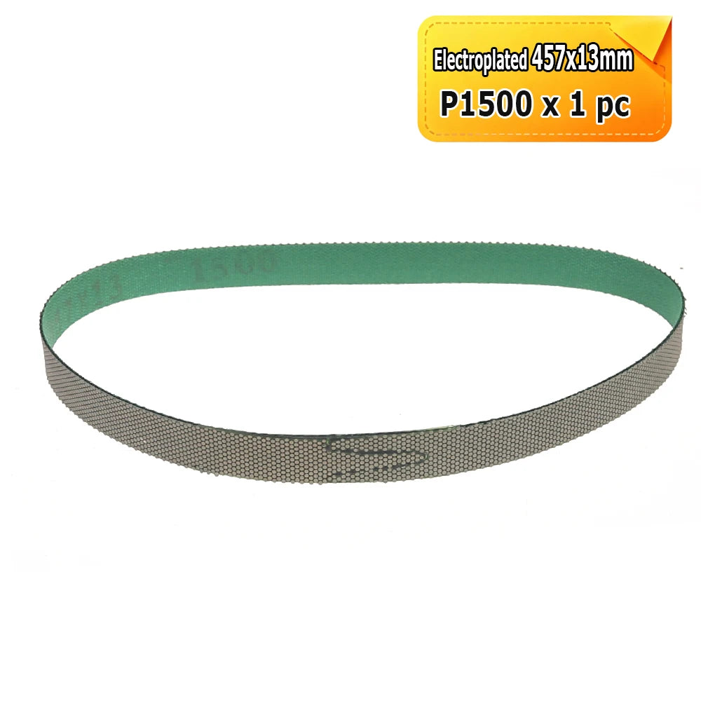 1 piece 1/2"x18" Diamond Sanding Belt 457x13mm Abrasive Band P60-P3000 for Stone Glass Finish