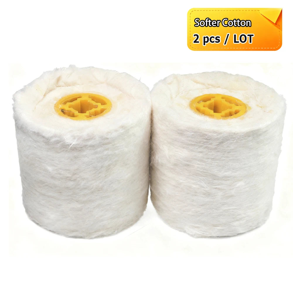 120x100x19mm Drum Polishing Wheel Stainless Steel Wire drawing Brush - Non-woven, Poly Strip, Felt, Cotton, Steel Wire,Hemp