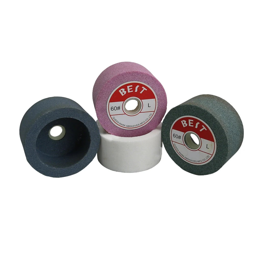 1 pc 100/4" WA/PA/GC/A Cup Abrasive Grinding Wheel for Carbide Steel Ceramic Deburring Polishing