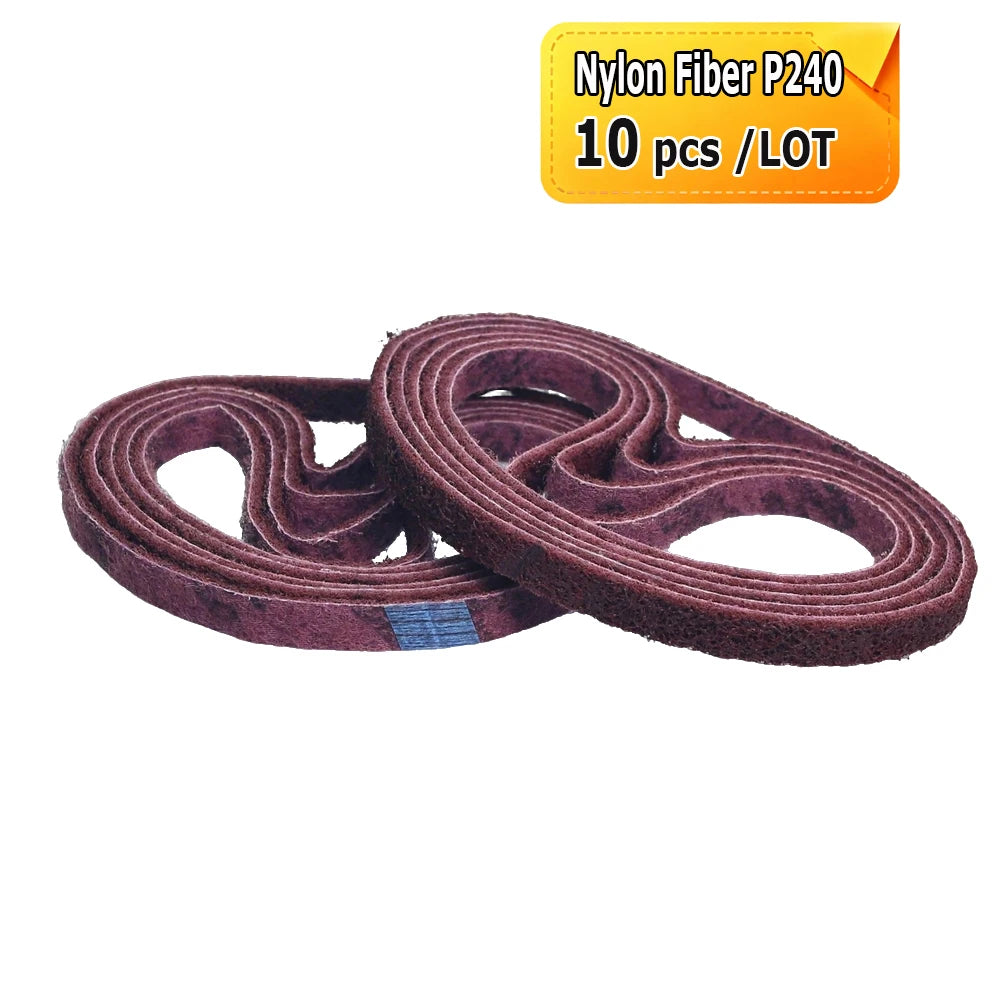 1/2 x 18" Sanding Belt 457x13mm Abrasive Grinding Belts Zirconia P40 - Aluminum Oxide P1200, A3 - A65, Non-woven Nylon Fiber