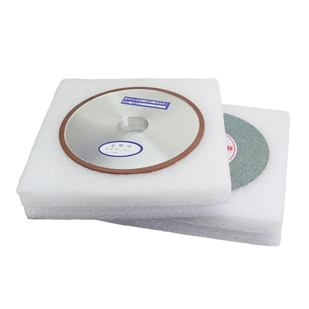 1 pc 150x20x32mm White Fused Alumina Grinding Wheel for Deburring and Finishing HSS Hardened Steel Alloy Steel High-Carbon Steel