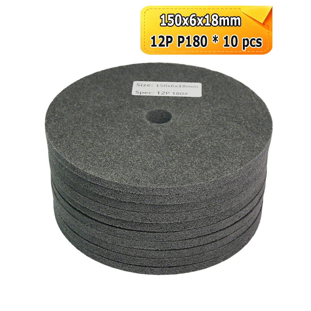 6"/150mm Ultra-thin Nylon Fiber Polishing Wheel Stainless Steel Weld Groove Grinding Angle Grinder Grinding Disc