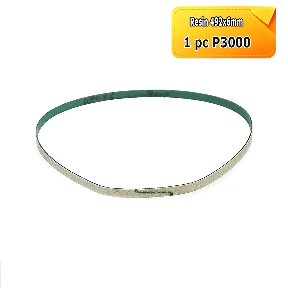 1 piece 492x6mm Diamond Abrasive Sanding Belt P200 P400 P600 P1000 P1200 P1500 P2000 P3000 for Hard Material Polishing