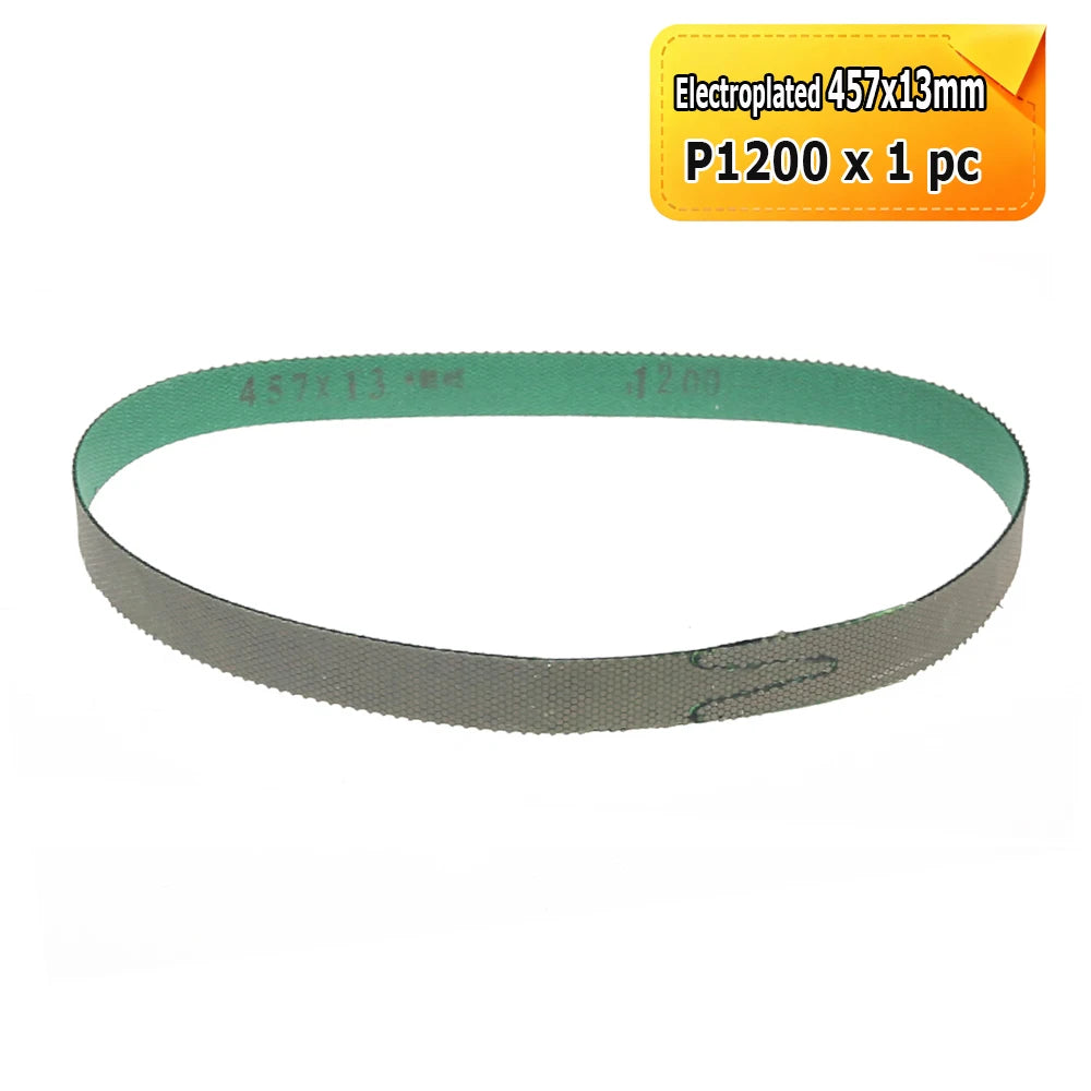 1 piece 1/2"x18" Diamond Sanding Belt 457x13mm Abrasive Band P60-P3000 for Stone Glass Finish