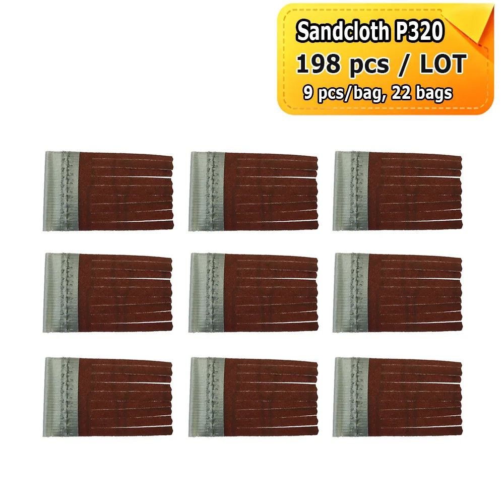 6" 150mm Woodworking Polishing Brush Wheel Drill Electric Grinder Accessories - Sanding Cloth Strips, Abrasive Wire, Sisal