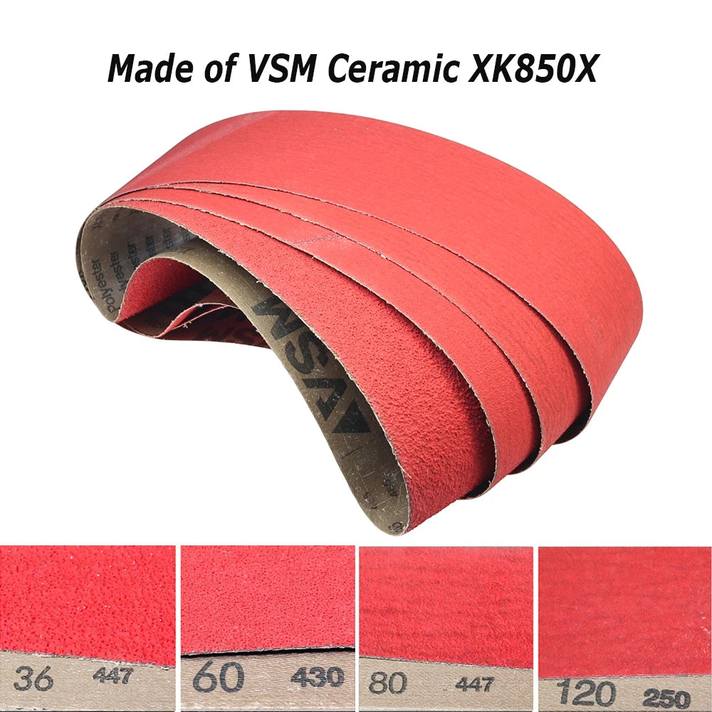 915x100mm Abrasive Sanding Belts 4"x36" Sander Bands Zirconia Ceramic Aluminum Oxide for Metal Grinding Woodworking Polishing