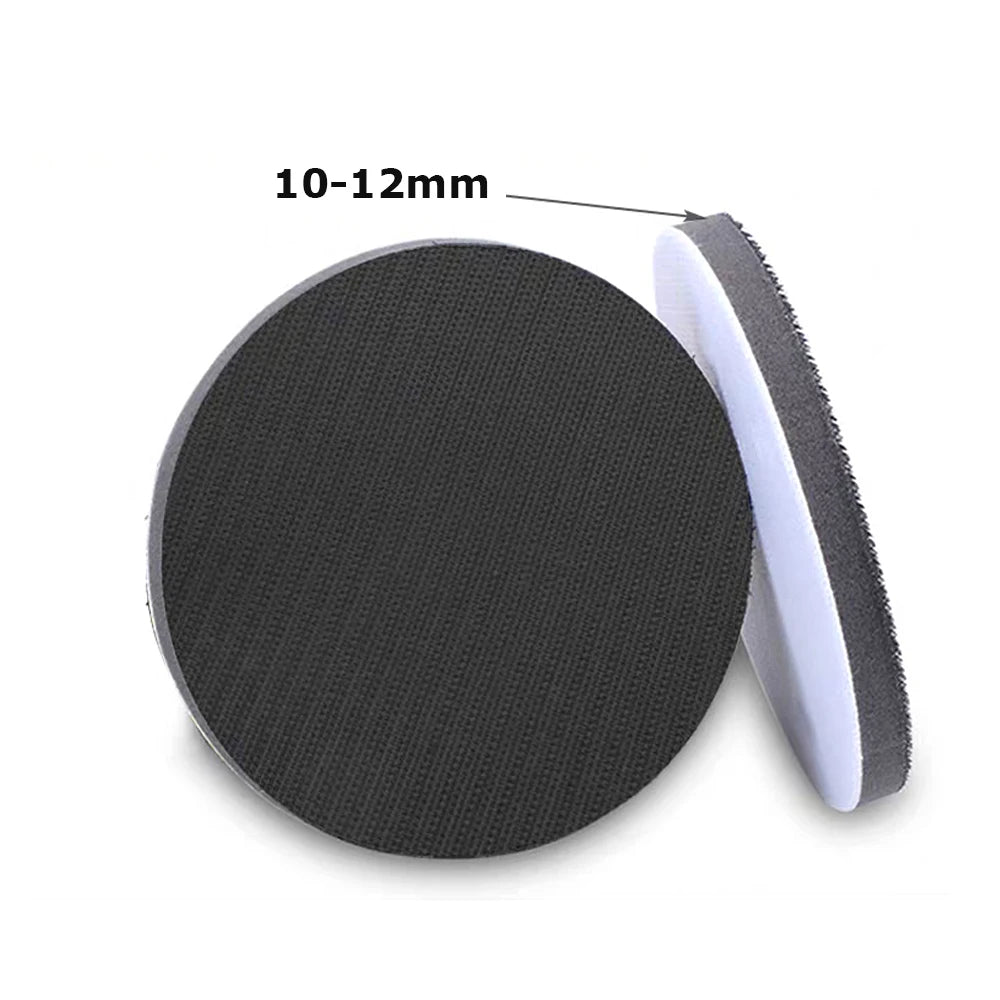 2" - 7" Sponge Cushion Buffer Back Disc for Air Sander Backing Pad