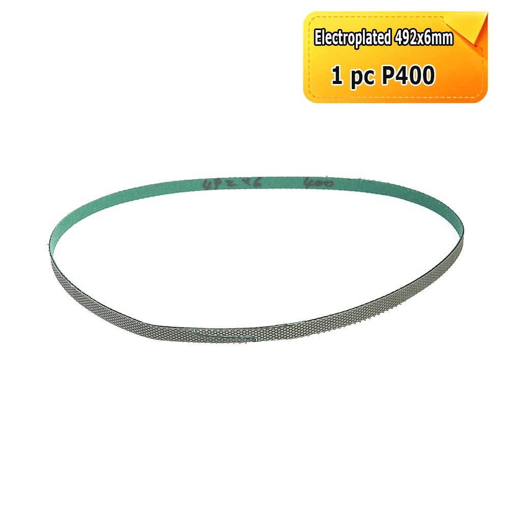 1 piece 492x6mm Diamond Abrasive Sanding Belt P200 P400 P600 P1000 P1200 P1500 P2000 P3000 for Hard Material Polishing