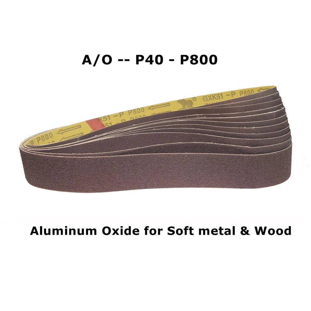 915x50mm Sanding Belts 2x36" Belt Grinder Abrasive Bands 291x50mm Wheel Sleeves for Knife Hard Metal Grinding Wood Polishing