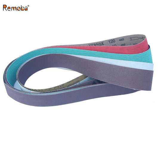 1829x50mm Sanding Bands 2x72 Knife Grinder Accessories, Ceramic, Zirconia, Aluminum Oxide for Metal Wood Grinding Polishing