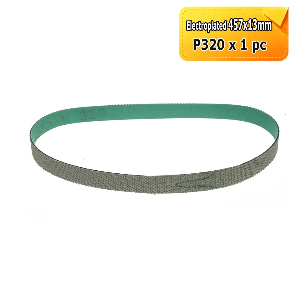 1 piece 1/2"x18" Diamond Sanding Belt 457x13mm Abrasive Band P60-P3000 for Stone Glass Finish