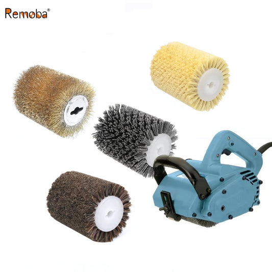 100x120x13mm Polishing Wheel Brushes 9741 Polisher Tools Abrasive Wire, Steel Wire, Sisal, Horsehair for Wood Metal Finish