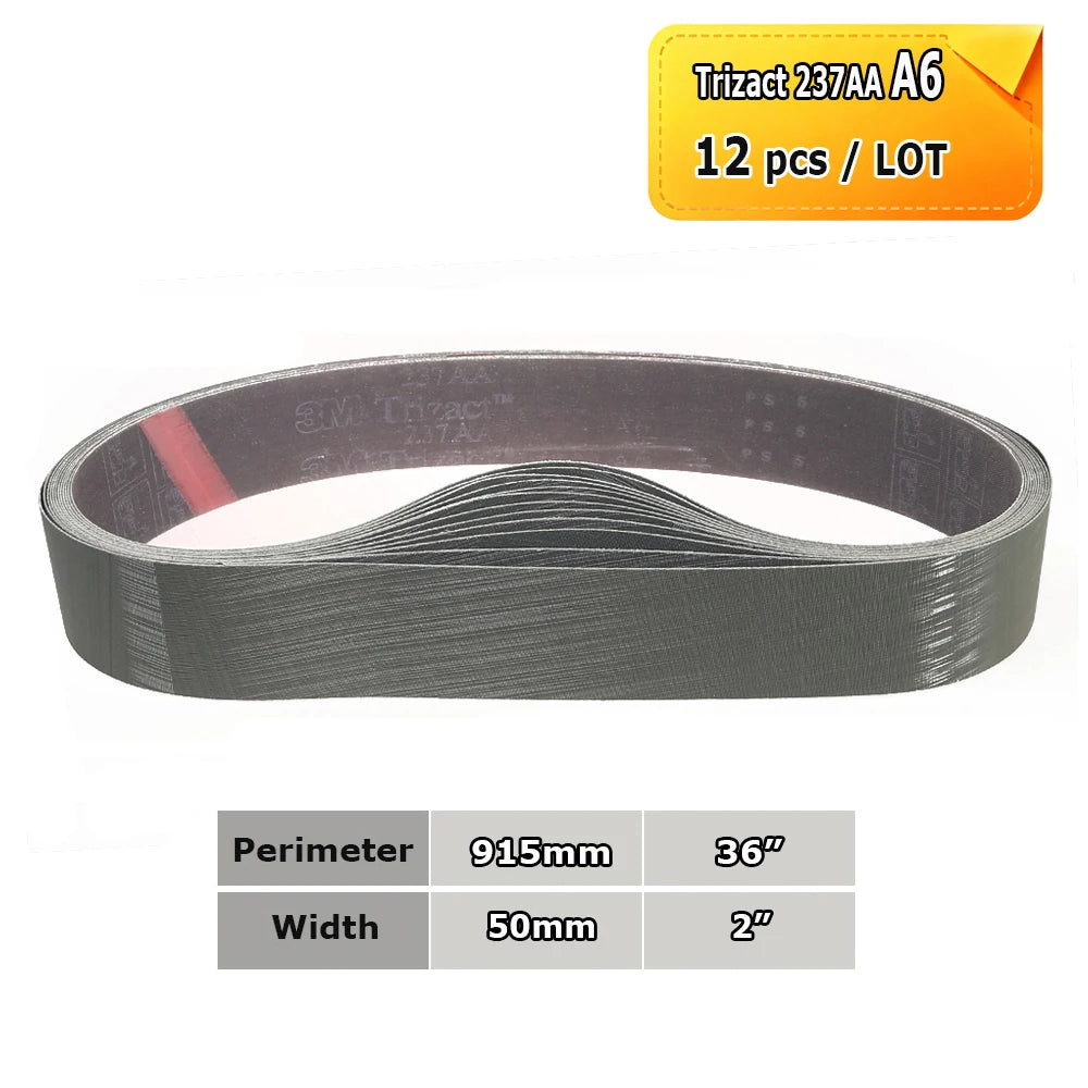 915x50mm Sanding Polishing Belts 2x36“ Abrasive Bands, Non-woven Nylon Fiber, Wool Felt, 305EA A3 A5, 237AA A6 A16 A30 A65