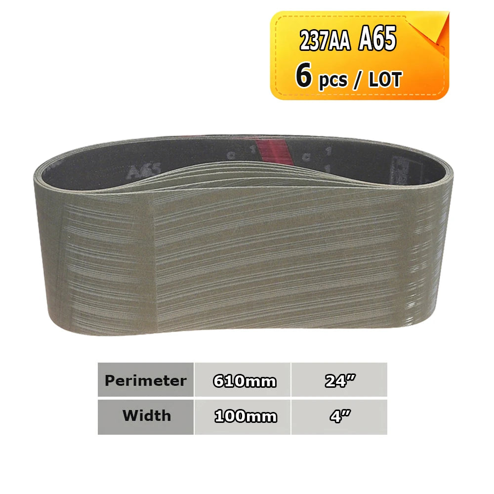 610x100mm Sanding Belts 24"x4" Abrasive Polishing Bands Non-woven Nylon Fiber, Wool Felt, 305EA A3 A5, 237AA A6 A16 A30 A65