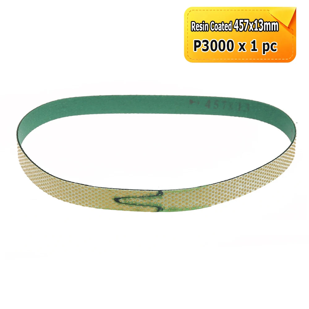 1 piece 1/2"x18" Diamond Sanding Belt 457x13mm Abrasive Band P60-P3000 for Stone Glass Finish