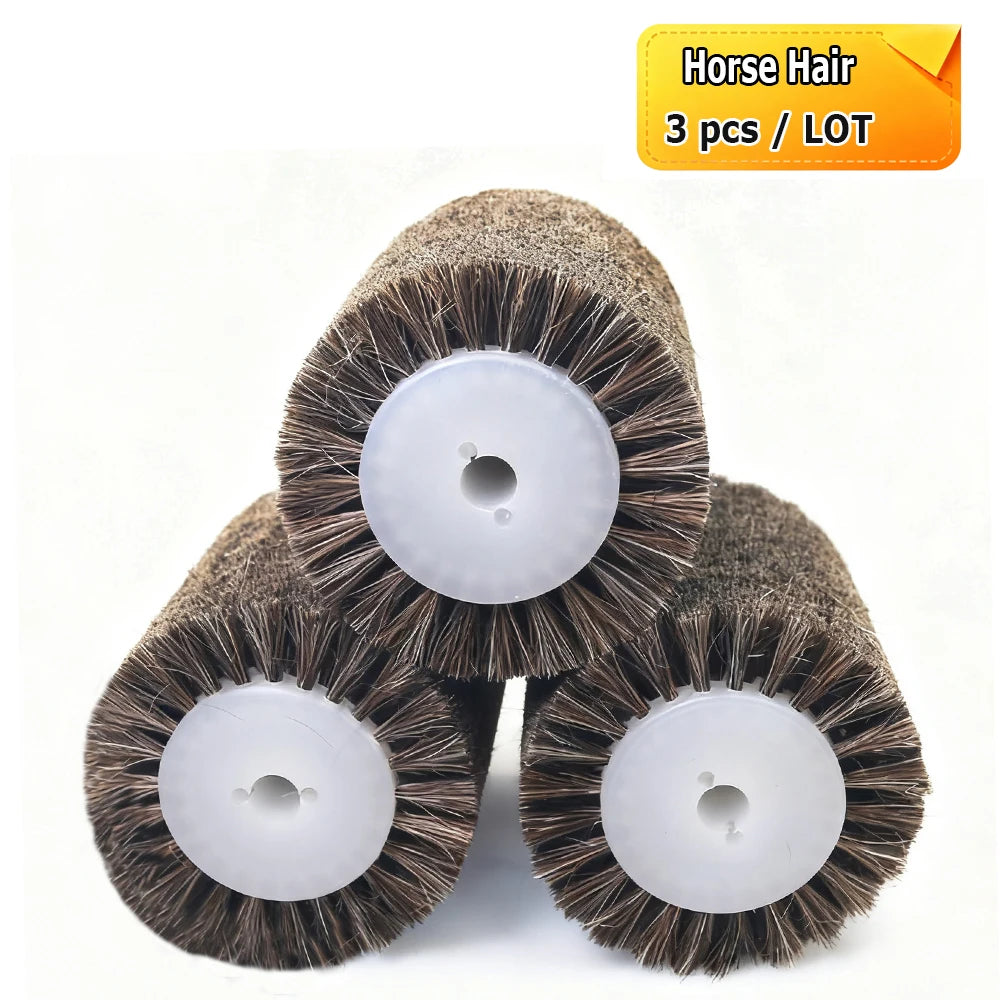 100x120x13mm Polishing Wheel Brushes 9741 Polisher Tools Abrasive Wire, Steel Wire, Sisal, Horsehair for Wood Metal Finish