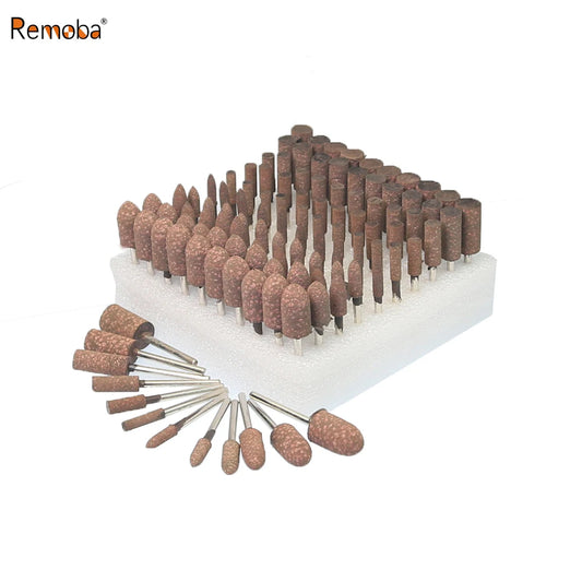 Dia. 4-12mm Sesame Grinding Heads Rubber with Abrasives Polishing Wheels Dremel Die Grinder Rotary Tools