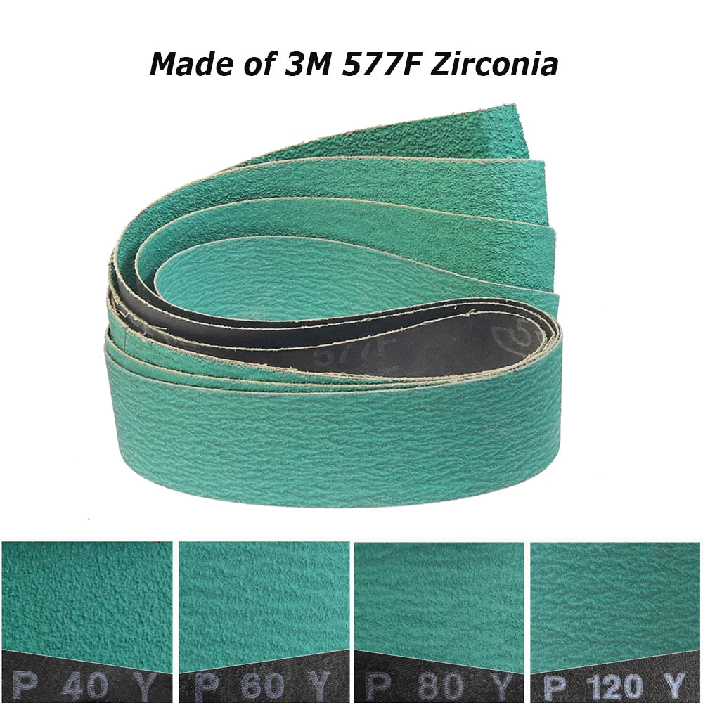 915x50mm Sanding Belts 2x36" Belt Grinder Abrasive Bands 291x50mm Wheel Sleeves for Knife Hard Metal Grinding Wood Polishing