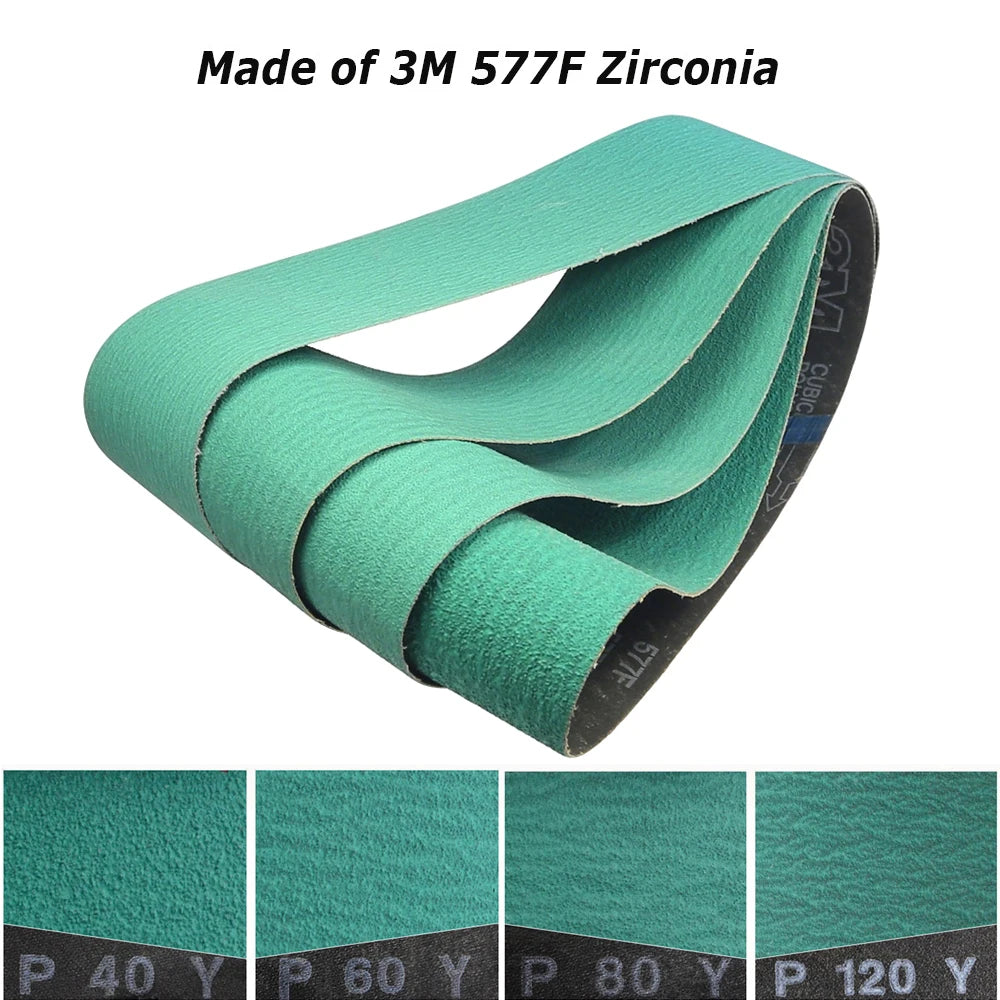 915x100mm Abrasive Sanding Belts 4"x36" Sander Bands Zirconia Ceramic Aluminum Oxide for Metal Grinding Woodworking Polishing