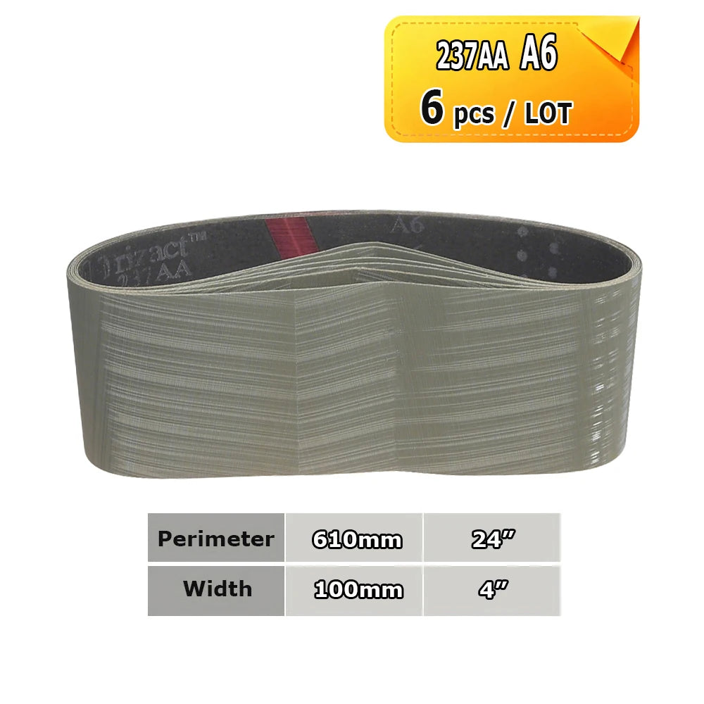 610x100mm Sanding Belts 24"x4" Abrasive Polishing Bands Non-woven Nylon Fiber, Wool Felt, 305EA A3 A5, 237AA A6 A16 A30 A65