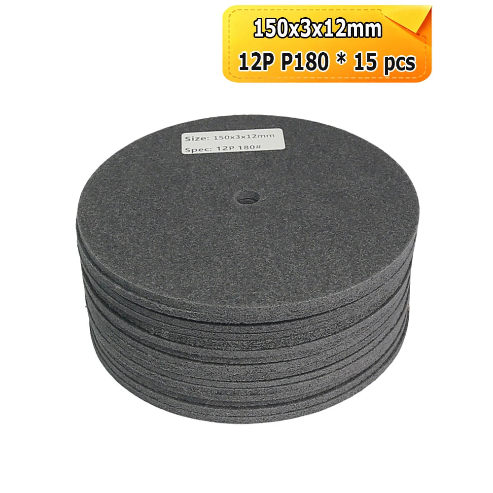 6"/150mm Ultra-thin Nylon Fiber Polishing Wheel Stainless Steel Weld Groove Grinding Angle Grinder Grinding Disc