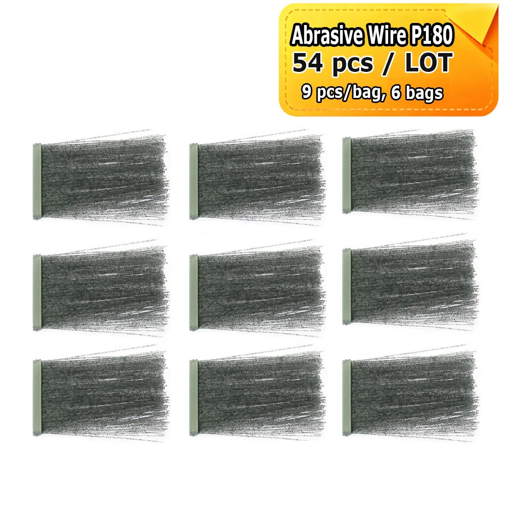 6" 150mm Woodworking Polishing Brush Wheel Drill Electric Grinder Accessories - Sanding Cloth Strips, Abrasive Wire, Sisal
