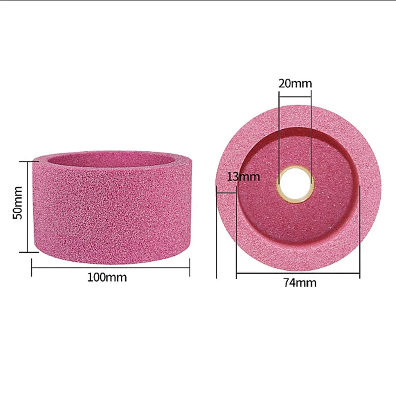 1 pc 100/4" WA/PA/GC/A Cup Abrasive Grinding Wheel for Carbide Steel Ceramic Deburring Polishing