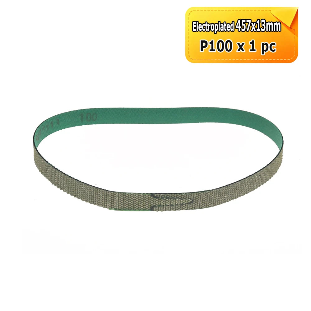 1 piece 1/2"x18" Diamond Sanding Belt 457x13mm Abrasive Band P60-P3000 for Stone Glass Finish