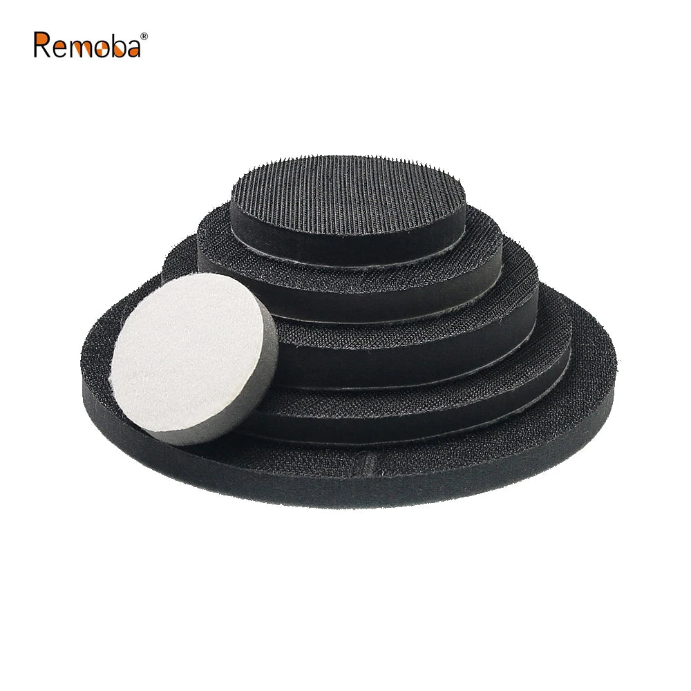 2" - 7" Sponge Cushion Buffer Back Disc for Air Sander Backing Pad