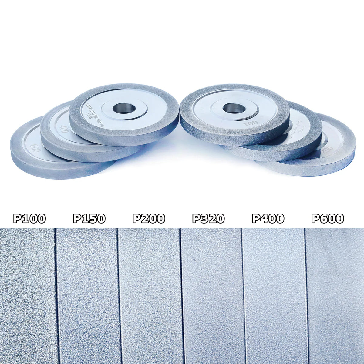 1 piece 4"/100mm Electroplated Diamond Grinding Wheel Knife Grinder Tungsten Carbide End Mills Carbide Abrasive Wheel