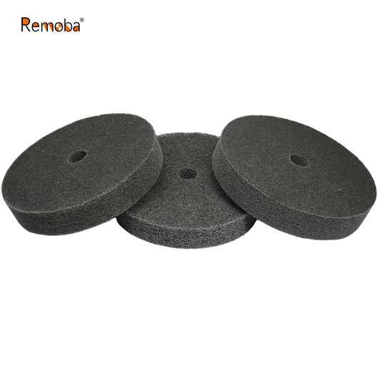 6"x1" Unitized Nylon Fiber Polishing Wheel 3P/5P/7P/9P/12P for Stainless Steel Aluminum Metal Heavy-Duty Deburring Surface Prep